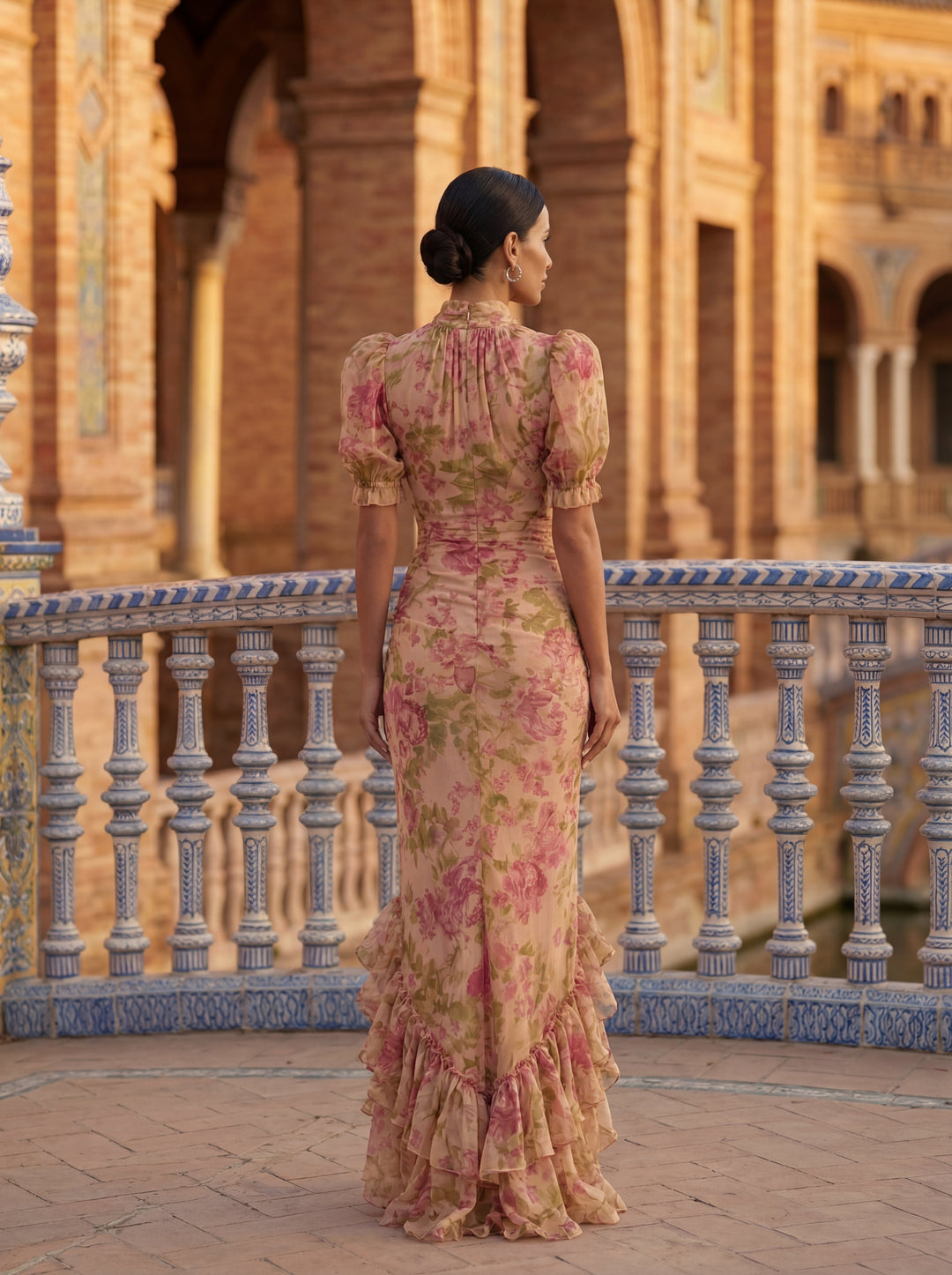 Rosario L'elegante abito di seta