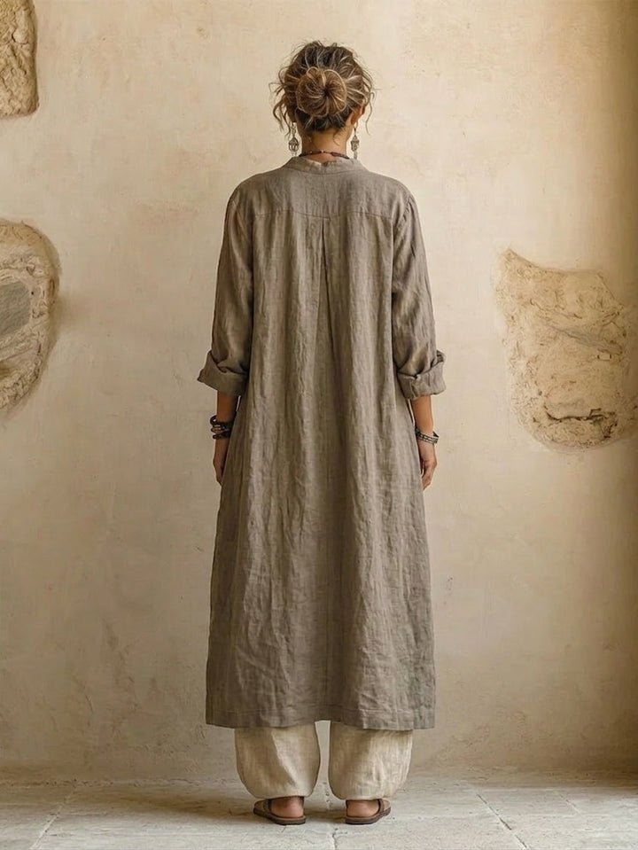 Donna | Set da 3 pezzi in misto cotone e lino