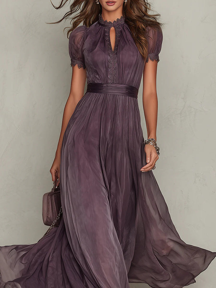 Marina | Abito Lungo In Chiffon