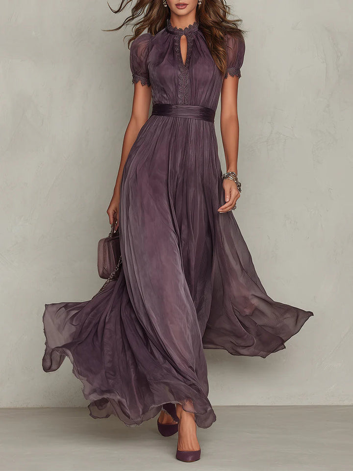 Marina | Abito Lungo In Chiffon