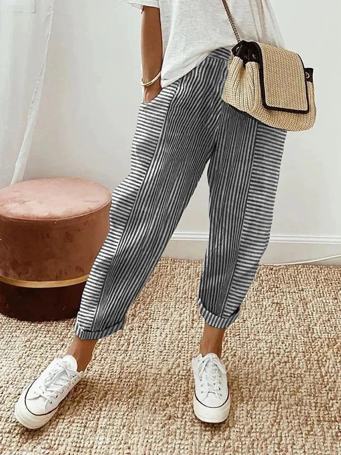 Lola | Pantaloni Estivi Casual a Taglio Ampio