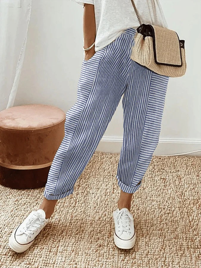 Lola | Pantaloni Estivi Casual a Taglio Ampio
