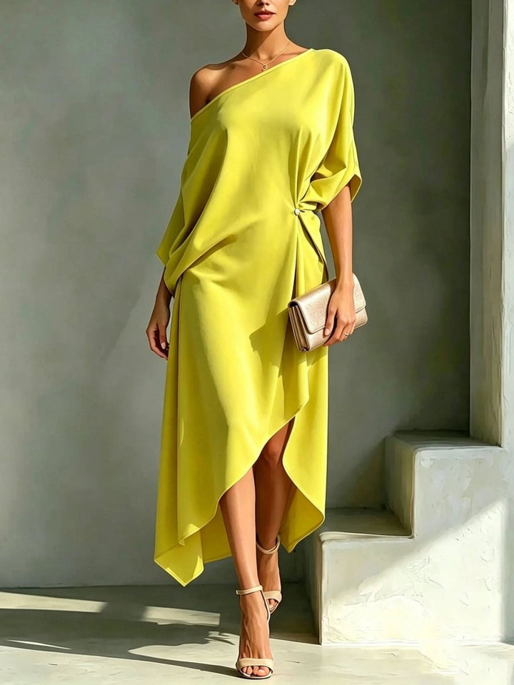 Nadia | Abito elegante asimmetrico