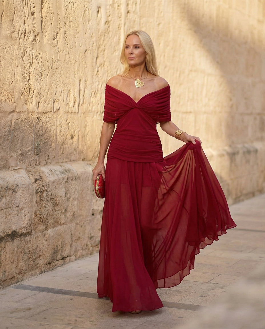 Abito Santana in Seta Elegante