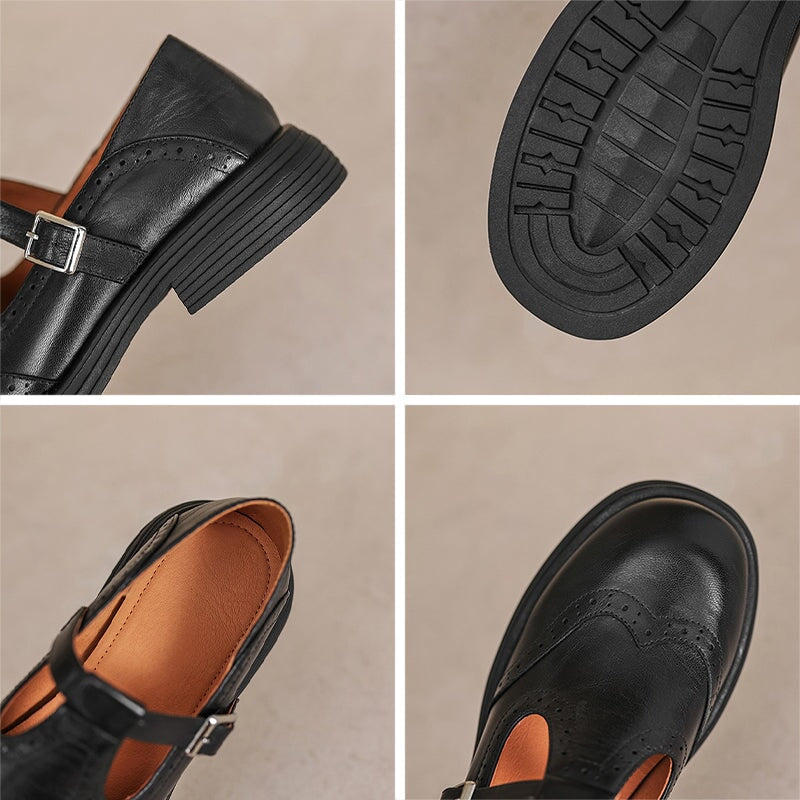 Mattea | Eleganti Mary Janes in Pelle