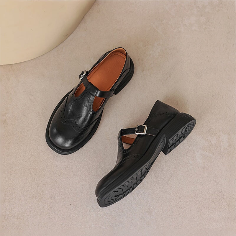 Mattea | Eleganti Mary Janes in Pelle