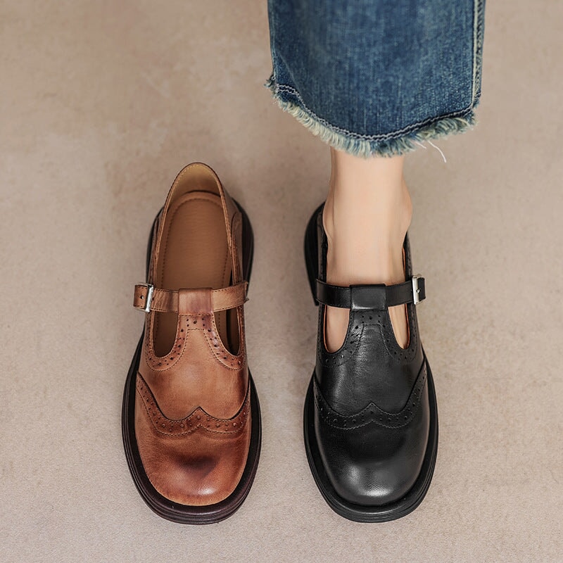 Mattea | Eleganti Mary Janes in Pelle