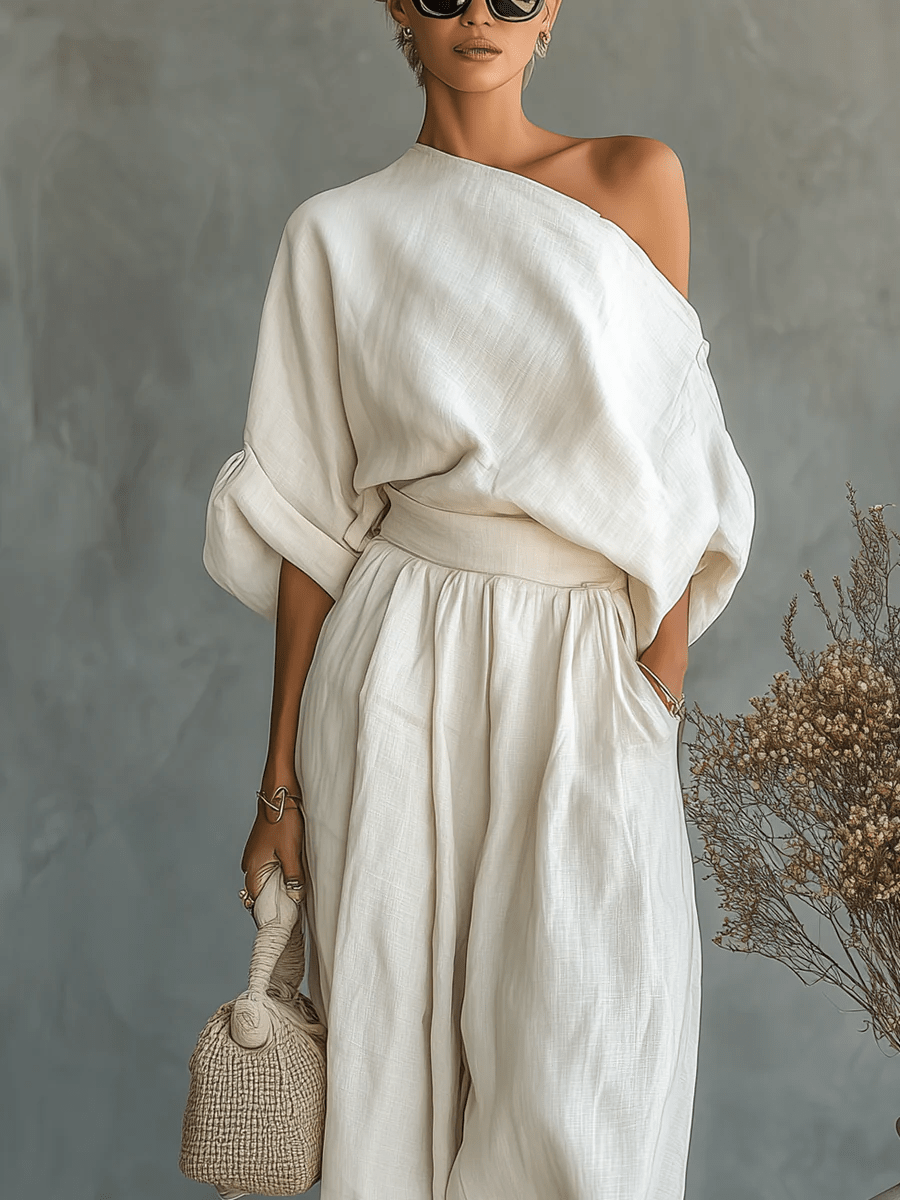 Monica | Set 2 pezzi off-the-shoulder