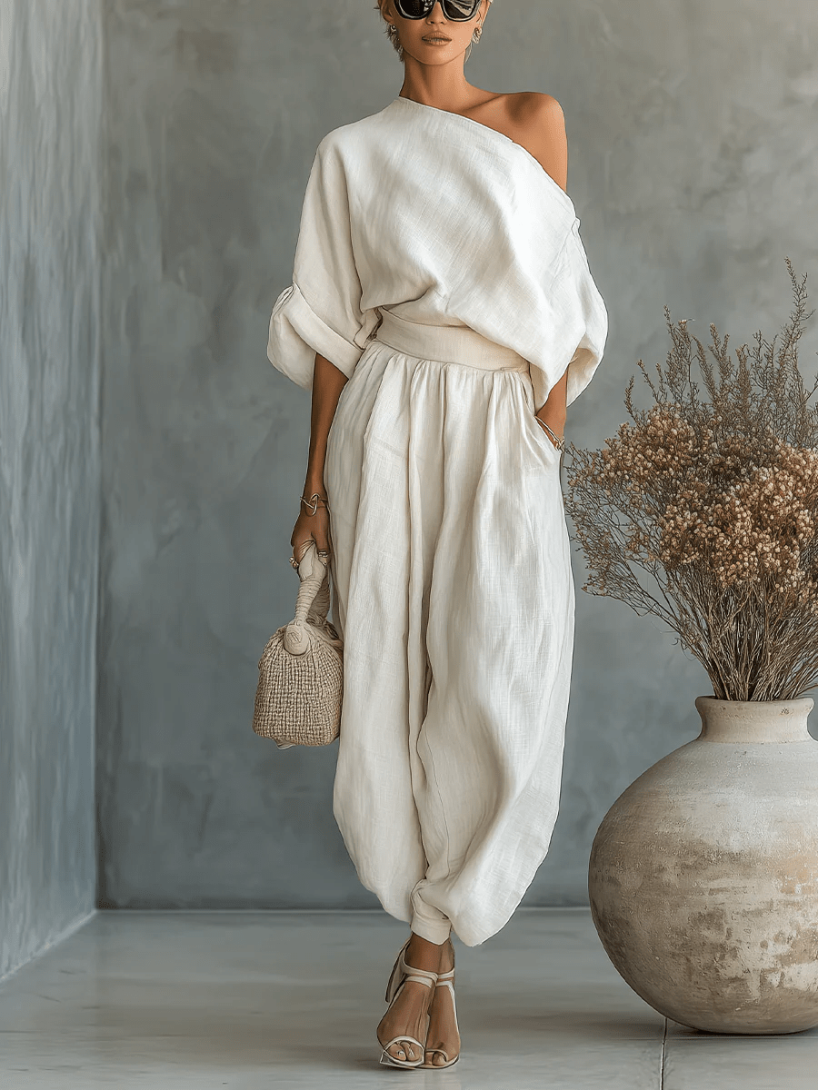Monica | Set 2 pezzi off-the-shoulder