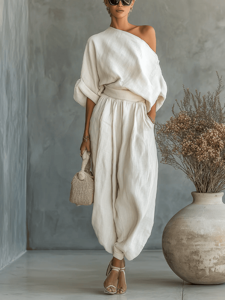 Monica | Set 2 pezzi off-the-shoulder