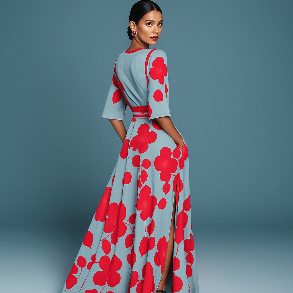 Laura | Abito elegante in viscosa